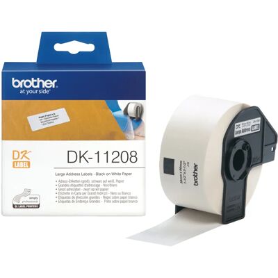 BROTHER DK11208 LARGE ADDRESS LABELS BROTHER DK11208 LARGE ADDRESS LABELS