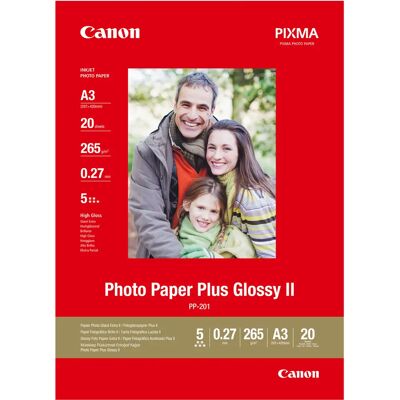 CANON PP-201 Photopaper A3 20Sheets glossy CANON PP-201 Photopaper A3 20Sheets glossy