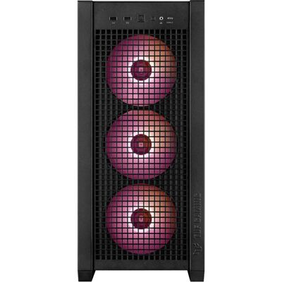 ASUS TUF Gaming GT302 -miditornikotelo RGB-valaistuksella, musta ASUS TUF Gaming GT302 -miditornikotelo RGB-valaistuksella, musta