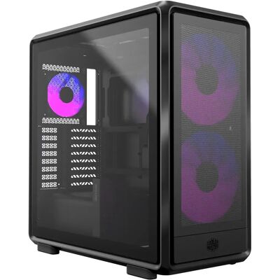 Cooler Master MasterFrame 600 Mesh ARGB -miditornikotelo ikkunalla, musta Cooler Master MasterFrame 600 Mesh ARGB -miditornikotelo ikkunalla, musta
