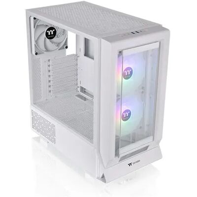 Thermaltake Ceres 350 MX -miditornikotelo ikkunalla ja RGB-valaistuksella, snow white Thermaltake Ceres 350 MX -miditornikotelo ikkunalla ja RGB-valaistuksella, snow white