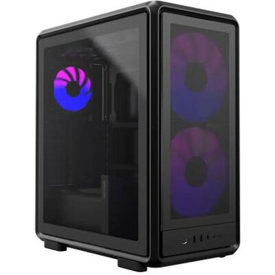 Cooler Master MasterFrame 500 Mesh ARGB -miditornikotelo ikkunalla, RGB-valaistuksella, musta Cooler Master MasterFrame 500 Mesh ARGB -miditornikotelo ikkunalla, RGB-valaistuksella, musta