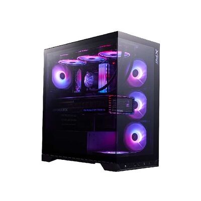 ADATA XPG INVADER X BTF -miditornikotelo ikkunalla ja RGB-valaistuksella, musta ADATA XPG INVADER X BTF -miditornikotelo ikkunalla ja RGB-valaistuksella, musta