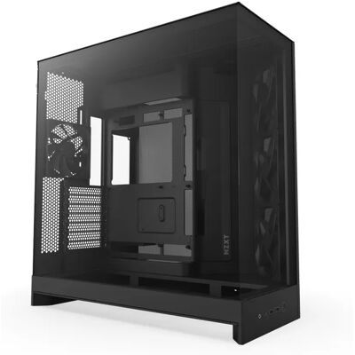 NZXT H9 Flow (2025) -miditornikotelo ikkunalla, musta NZXT H9 Flow (2025) -miditornikotelo ikkunalla, musta