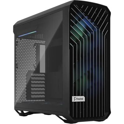 Fractal Design Torrent -miditornikotelo RGB-valaistuksella ja ikkunalla, musta Fractal Design Torrent -miditornikotelo RGB-valaistuksella ja ikkunalla, musta