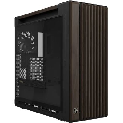 ASUS ProArt PA602 Wood Edition -miditornikotelo ikkunalla, musta, puu ASUS ProArt PA602 Wood Edition -miditornikotelo ikkunalla, musta, puu