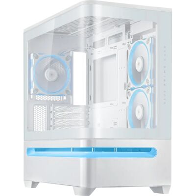 ASUS PRIME AP202 ARGB -miditornikotelo ikkunalla, valkoinen ASUS PRIME AP202 ARGB -miditornikotelo ikkunalla, valkoinen