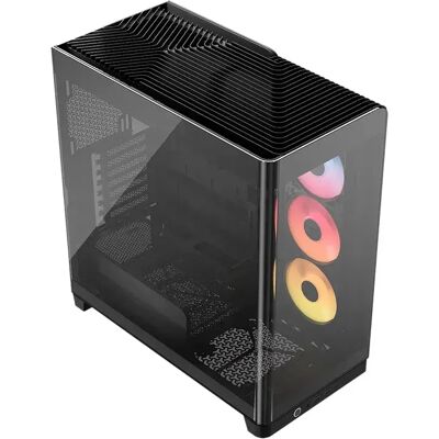 Corsair Frame 4500X LX-R iCUE LINK -miditornikotelo ikkunalla ja RGB-valaistuksella, musta Corsair Frame 4500X LX-R iCUE LINK -miditornikotelo ikkunalla ja RGB-valaistuksella, musta