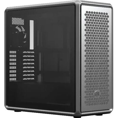 Cooler Master MasterFrame 600 -miditornikotelo ikkunalla, hopea Cooler Master MasterFrame 600 -miditornikotelo ikkunalla, hopea