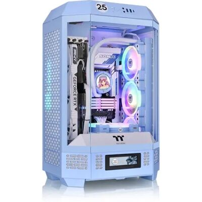 Thermaltake The Tower 300 -micro-ATX-kotelo ikkunalla, hydrangea blue Thermaltake The Tower 300 -micro-ATX-kotelo ikkunalla, hydrangea blue