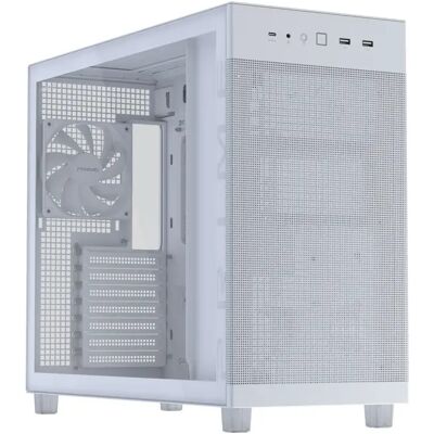 Asus PRIME AP303 TG -miditornikotelo ikkunalla, valkoinen Asus PRIME AP303 TG -miditornikotelo ikkunalla, valkoinen
