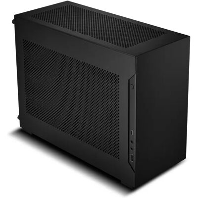 LIAN LI A4-H2O PCIe 5.0 -mini-ITX-kotelo, musta LIAN LI A4-H2O PCIe 5.0 -mini-ITX-kotelo, musta