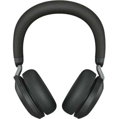 Jabra Evolve2 75 MS -langaton stereokuulokemikrofoni + latausteline ja USB-A-sovitin, musta Jabra Evolve2 75 MS -langaton stereokuulokemikrofoni + latausteline ja USB-A-sovitin, musta