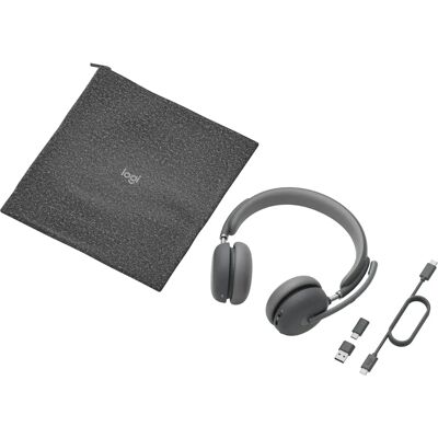 Logitech Zone Wireless 2 UC -langaton kuulokemikrofoni, grafiitti Logitech Zone Wireless 2 UC -langaton kuulokemikrofoni, grafiitti