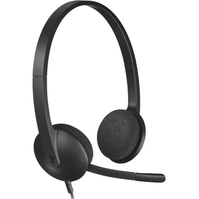 Logitech H340 -kuulokemikrofoni, musta Logitech H340 -kuulokemikrofoni, musta
