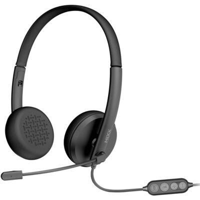 MIXX H1U -kuulokemikrofoni, musta MIXX H1U -kuulokemikrofoni, musta