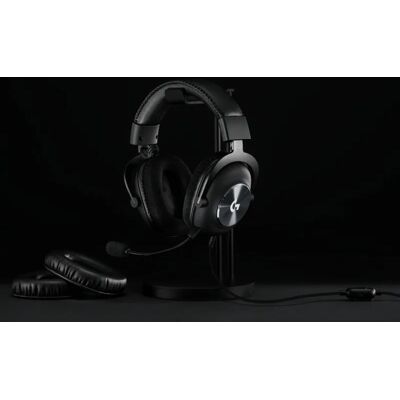 Logitech G Pro X -pelikuulokemikrofoni + kuuloketeline, musta Logitech G Pro X -pelikuulokemikrofoni + kuuloketeline, musta