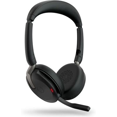 Jabra Evolve2 65 Flex -langaton kuulokemikrofoni + USB-C-sovitin, musta Jabra Evolve2 65 Flex -langaton kuulokemikrofoni + USB-C-sovitin, musta