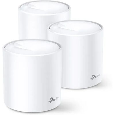 TP-Link Deco X20 -mesh WiFi -järjestelmä, Wi-Fi 6, AX1800, Dual-band, 3 kpl, valkoinen TP-Link Deco X20 -mesh WiFi -järjestelmä, Wi-Fi 6, AX1800, Dual-band, 3 kpl, valkoinen