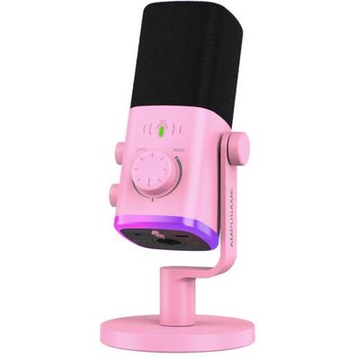 FIFINE AmpliGame AM9-P, USB/XLR, dynaaminen -mikrofoni, pinkki FIFINE AmpliGame AM9-P, USB/XLR, dynaaminen -mikrofoni, pinkki