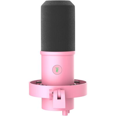 FIFINE K688P, USB/XLR, dynaaminen -mikrofoni, pinkki FIFINE K688P, USB/XLR, dynaaminen -mikrofoni, pinkki