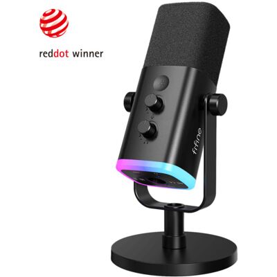 FIFINE AM8 PROS, USB, dynaaminen -mikrofoni, musta FIFINE AM8 PROS, USB, dynaaminen -mikrofoni, musta