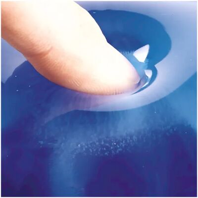 Fellowes Crystal Gel -hiirimatto rannetuella, 202x230 mm, sininen Fellowes Crystal Gel -hiirimatto rannetuella, 202x230 mm, sininen