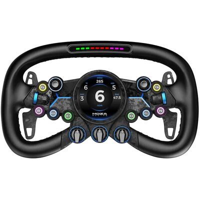 MOZA Racing Vision GS Sim-racing-ohjauspyörä, Musta MOZA Racing Vision GS Sim-racing-ohjauspyörä, Musta