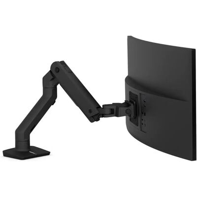 Ergotron HX-monitorivarsi yhdelle näytölle 24-49" kaareville näytöille 19.1 kg, musta Ergotron HX-monitorivarsi yhdelle näytölle 24-49" kaareville näytöille 19.1 kg, musta