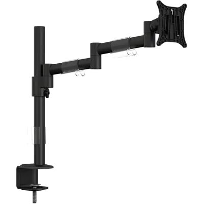 Multibrackets M Deskmount Basic Single-pöytäteline yhdelle näytölle 15-27", 10 kg, musta Multibrackets M Deskmount Basic Single-pöytäteline yhdelle näytölle 15-27", 10 kg, musta