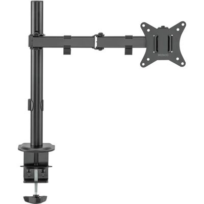 DELTACO ARM-0303-B -pöytäteline yhdelle näytölle 13-32", 9 kg, musta DELTACO ARM-0303-B -pöytäteline yhdelle näytölle 13-32", 9 kg, musta