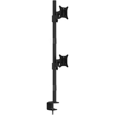 MULTIBRACKETS M VESA Deskmount Officeline Dual Vertical-pöytäteline kahdelle näytölle 15-30" 8 kg, musta MULTIBRACKETS M VESA Deskmount Officeline Dual Vertical-pöytäteline kahdelle näytölle 15-30" 8 kg, musta