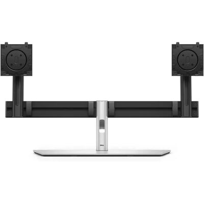Dell Pro MDS26 -pöytäjalka kahdelle näytölle 19-27", 11.97 kg, VESA 100x100, musta, hopea Dell Pro MDS26 -pöytäjalka kahdelle näytölle 19-27", 11.97 kg, VESA 100x100, musta, hopea