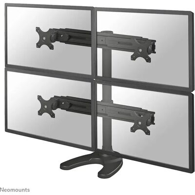 NEWSTAR FPMA-D700DD4-pöytäteline neljälle näytölle 19-30", täysin liikuteltava, 8 kg, musta NEWSTAR FPMA-D700DD4-pöytäteline neljälle näytölle 19-30", täysin liikuteltava, 8 kg, musta