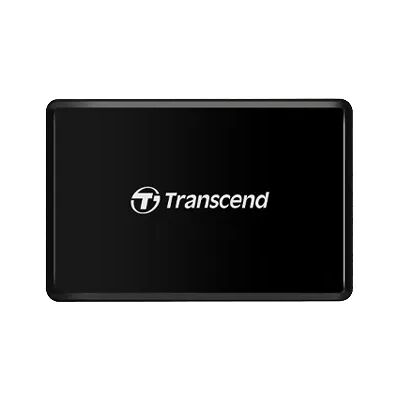 Transcend RDF8 USB 3.1 Kortinlukija, Musta (4-in-1) Transcend RDF8 USB 3.1 Kortinlukija, Musta (4-in-1)