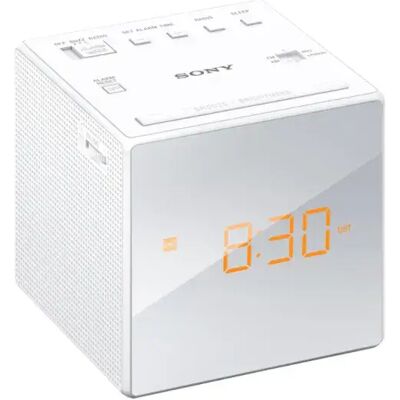 Sony ICFC1W clock radio white Sony ICFC1W clock radio white