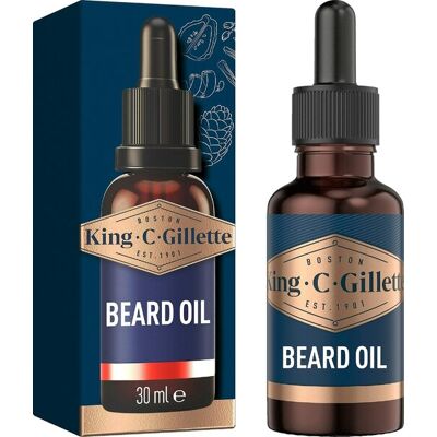 King C. Gillette Beard Oil 30 millilitraa -partaöljy King C. Gillette Beard Oil 30 millilitraa -partaöljy