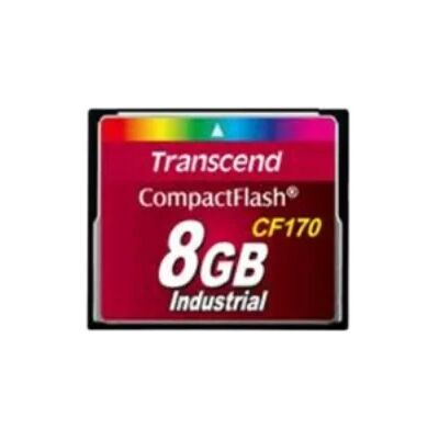 Transcend CF170 Industrial 8 Gt CompactFlash 170x -muistikortti, musta Transcend CF170 Industrial 8 Gt CompactFlash 170x -muistikortti, musta