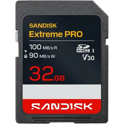 SanDisk Extreme PRO 32 Gt SDHC UHS-I U3 V30 -muistikortti SanDisk Extreme PRO 32 Gt SDHC UHS-I U3 V30 -muistikortti
