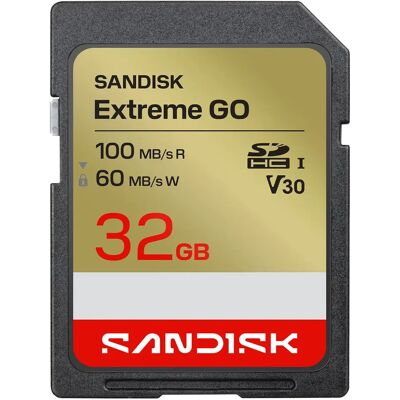 SanDisk Extreme 32 Gt SDHC UHS-I U3 V30 -muistikortti SanDisk Extreme 32 Gt SDHC UHS-I U3 V30 -muistikortti