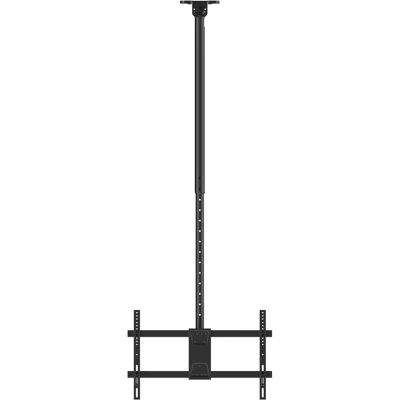 DELTACO ARM-0404-B Teleskooppinen televisiokattoteline 2x 37-86" televisiolle, musta DELTACO ARM-0404-B Teleskooppinen televisiokattoteline 2x 37-86" televisiolle, musta