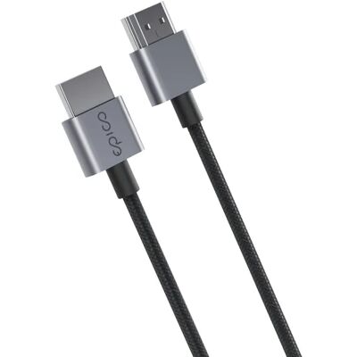Epico HDMI 2.1 -kaapeli, jossa 8K, 2 m, space grey Epico HDMI 2.1 -kaapeli, jossa 8K, 2 m, space grey