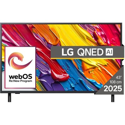 LG QNED82A3B 43" 4K webOS TV, 60 Hz, HDR10 / HLG LG QNED82A3B 43" 4K webOS TV, 60 Hz, HDR10 / HLG