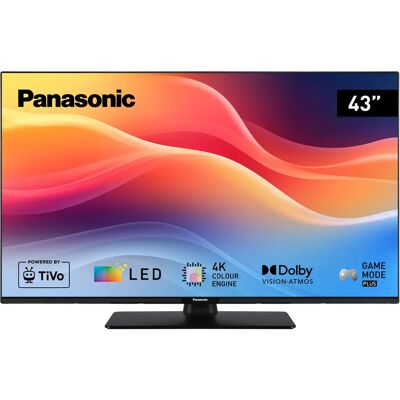 Panasonic TB-43W61AEZC 43" 4K LED TiVo TV, 60 Hz, Dolby Vision, HDR10, HLG Panasonic TB-43W61AEZC 43" 4K LED TiVo TV, 60 Hz, Dolby Vision, HDR10, HLG