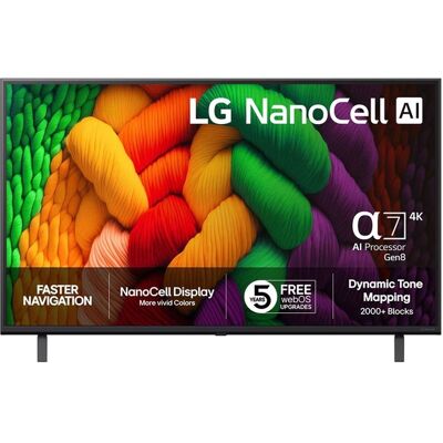 LG NANO8E 75NANO8EA6A 75" 4K NanoCell webOS TV, 60 Hz, HDR10, HLG LG NANO8E 75NANO8EA6A 75" 4K NanoCell webOS TV, 60 Hz, HDR10, HLG
