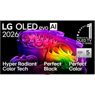 LG OLED55G61LW 55" 4K webOS TV, 165 Hz, HDR10, Dolby Vision, HLG LG OLED55G61LW 55" 4K webOS TV, 165 Hz, HDR10, Dolby Vision, HLG
