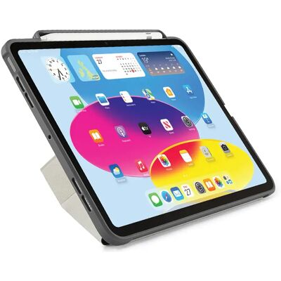 Pipetto iPad 10,9-tum (10:e gen) Origami No3 Pencil Case - Dark Grey Pipetto iPad 10,9-tum (10:e gen) Origami No3 Pencil Case - Dark Grey