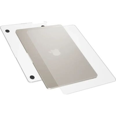 Epico Ohut Kuori MacBook Air 13.6" M2/M3 - Läpinäkyvä Epico Ohut Kuori MacBook Air 13.6" M2/M3 - Läpinäkyvä