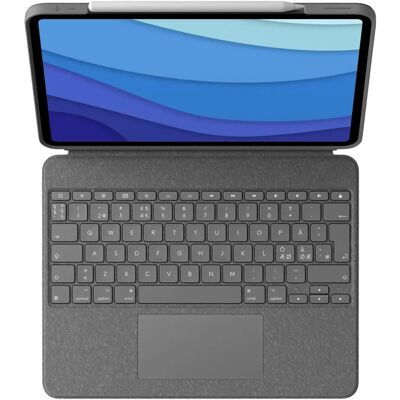 Logitech Combo Touch for iPad Pro 12.9-inch (5th generation) - GREY (Nordic) Logitech Combo Touch for iPad Pro 12.9-inch (5th generation) - GREY (Nordic)