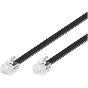 MicroConnect RJ12 2m -puhelinkaapeli, musta MicroConnect RJ12 2m -puhelinkaapeli, musta